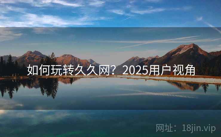 如何玩转久久网？2025用户视角  第1张